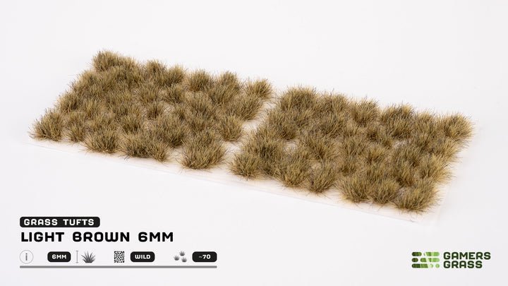 Gamers Grass Light Brown 6mm (Small) - Image 2