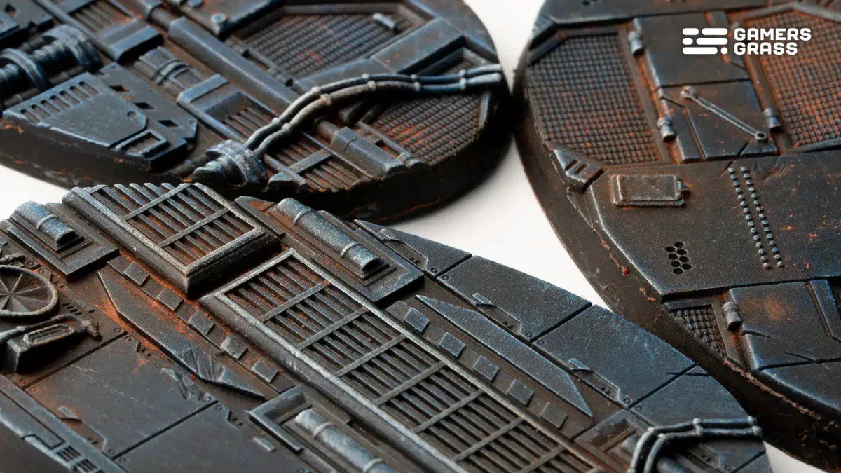 Gamers Grass Spaceship Corridor Oval Bases - 75mm (x3) - Image 3