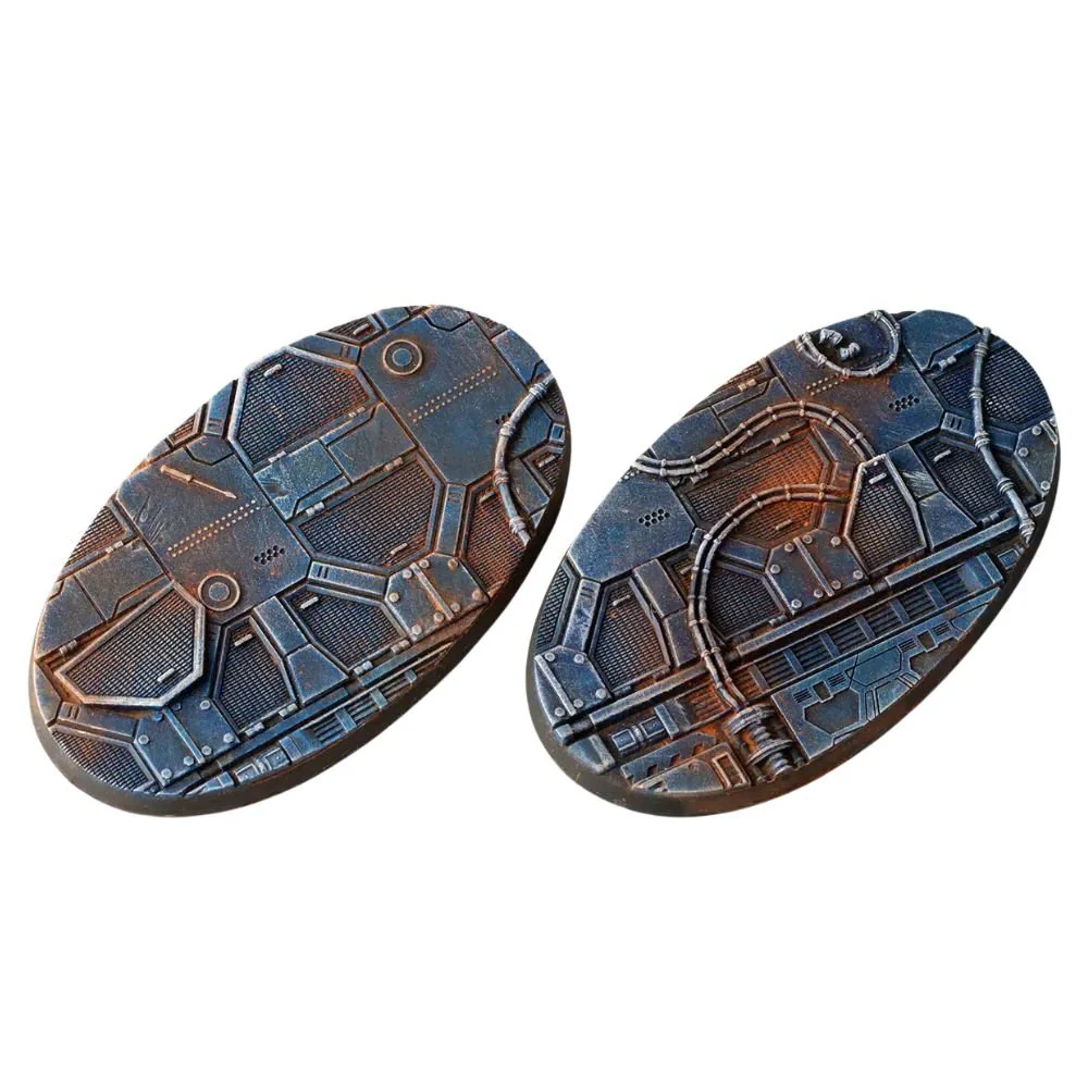 Gamers Grass Spaceship Corridor Oval Bases - 90mm (x2) - Image 2