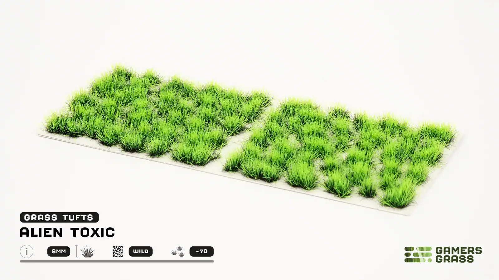 Gamers Grass Tufts Alien Toxic 6mm - Image 2