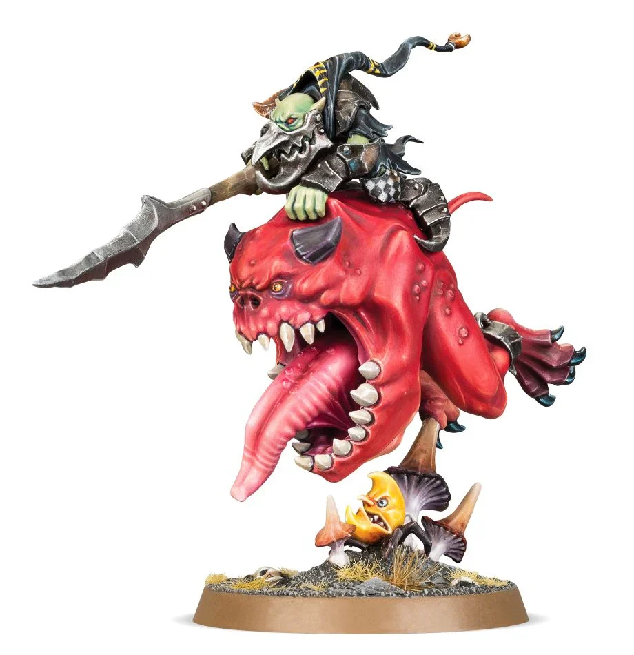 Gloomspite Gitz: Loonboss on Giant Cave Squig - Image 2