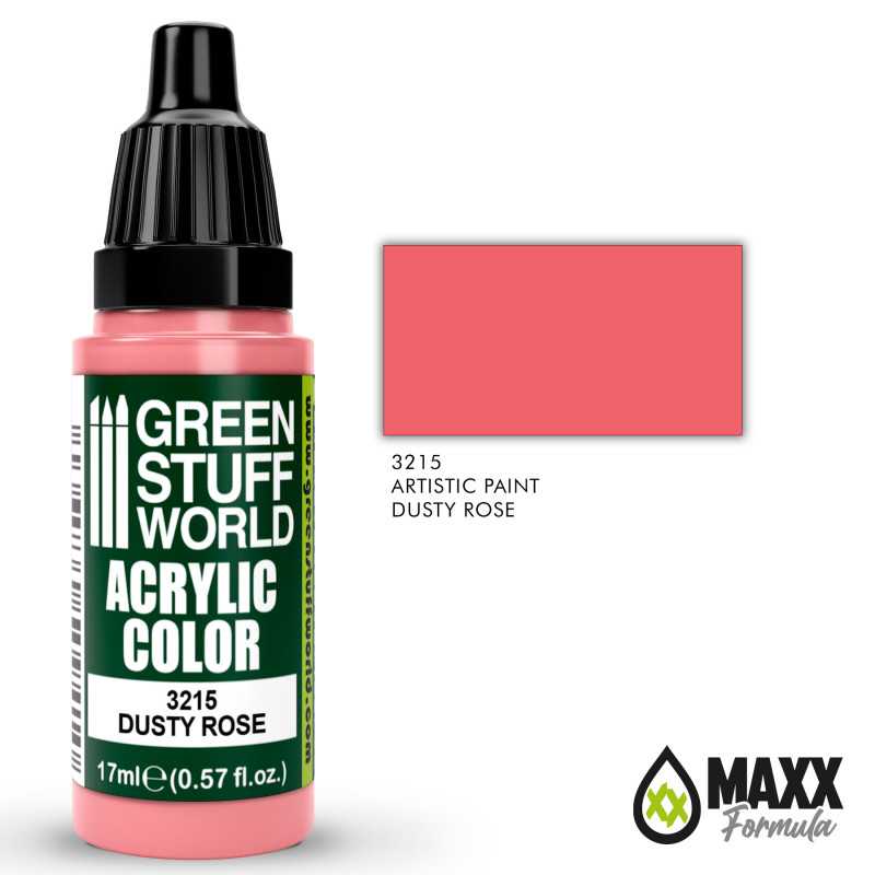 Green Stuff World Acrylic Color Paint - DUSTY ROSE 17ml - Image 2