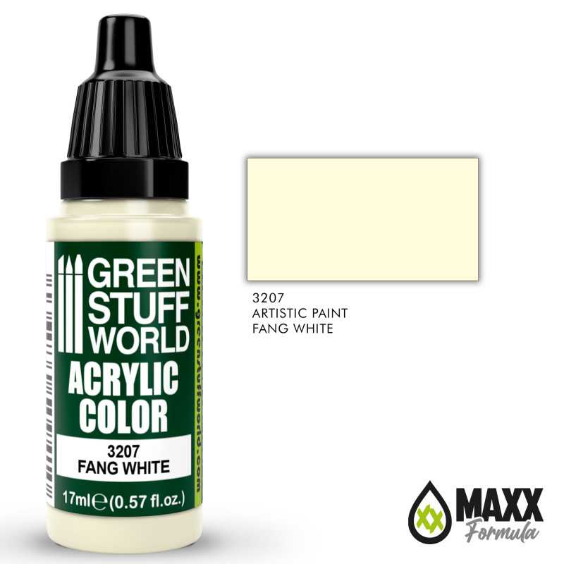Green Stuff World Acrylic Color Paint - FANG WHITE 17ml - Image 2