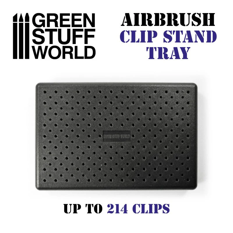 Green Stuff World - Airbrush Clip Stand Tray 10x15cm - Image 3