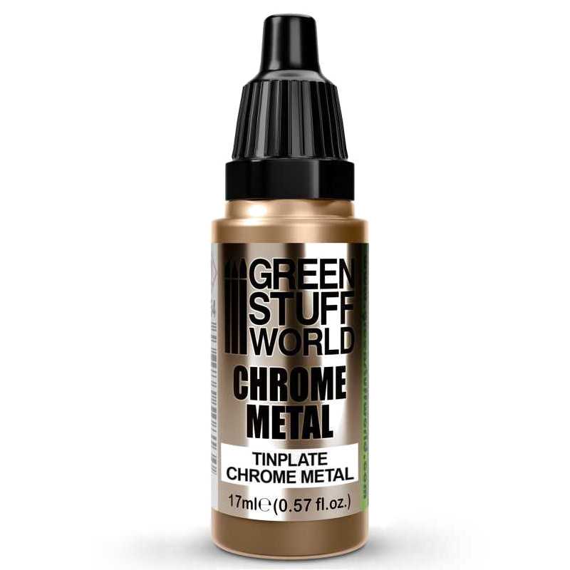 Green Stuff World - Chrome Paint - TINPLATE 17ml - Image 4