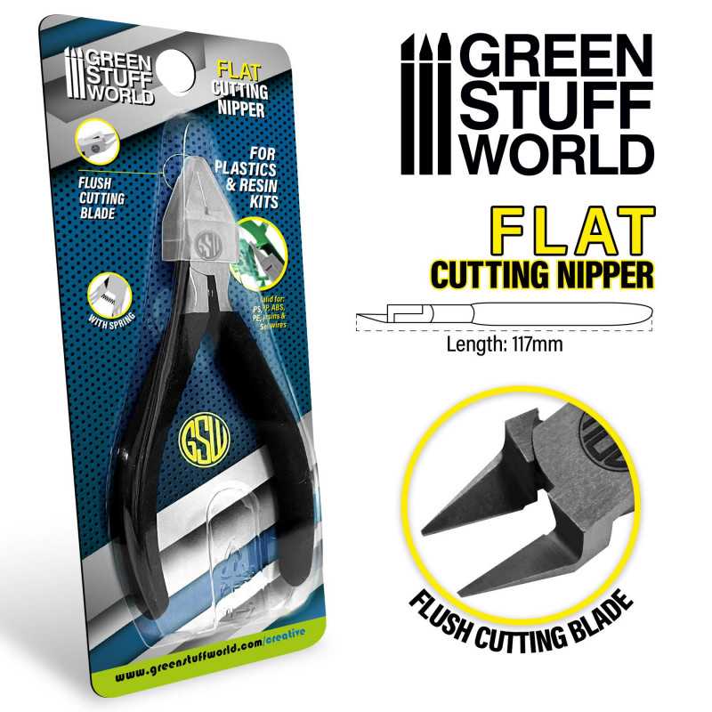 Green Stuff World Flat Cutting Nipper - Image 3
