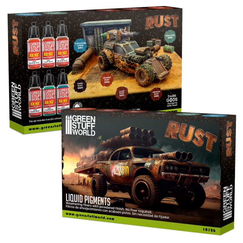 Green Stuff World Liquid Pigments Set - Rust - Image 3