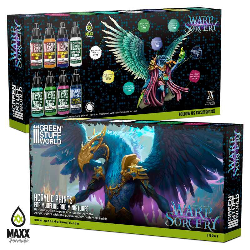 Green Stuff World Paint Set - Warp Sorcery - Image 3