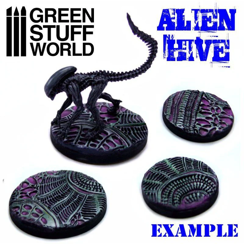 Green Stuff World Rolling Pin Alien Hive - Image 3