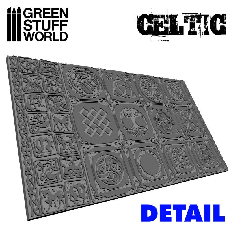 Green Stuff World Rolling Pin Celtic - Image 2