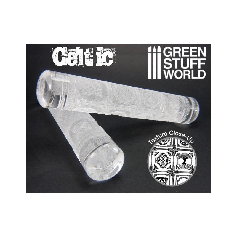 Green Stuff World Rolling Pin Celtic - Image 3