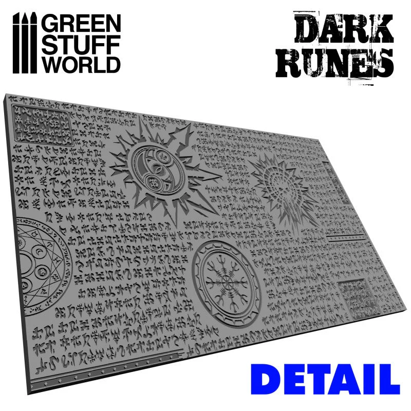 Green Stuff World Rolling Pin Dark Runes - Image 2
