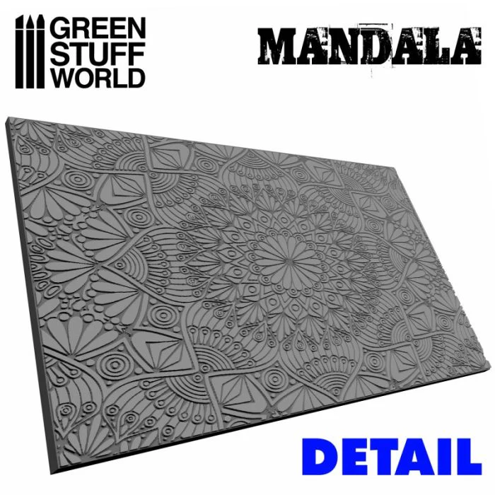 Green Stuff World Rolling Pin MANDALA - Image 2