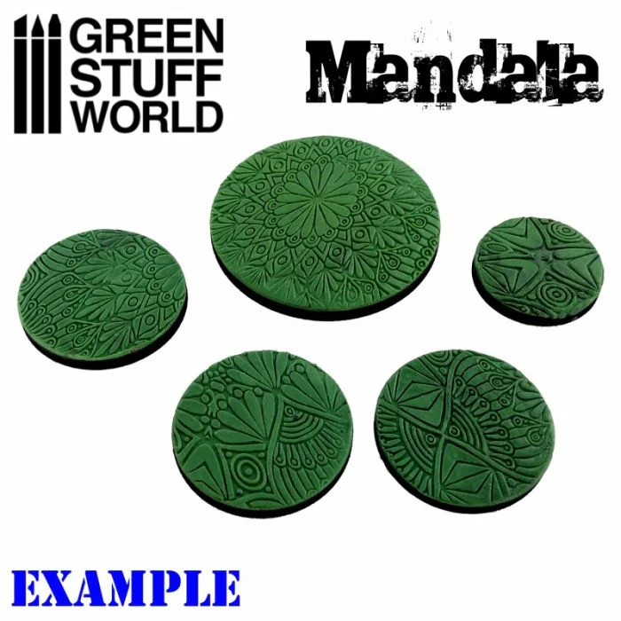Green Stuff World Rolling Pin MANDALA - Image 3