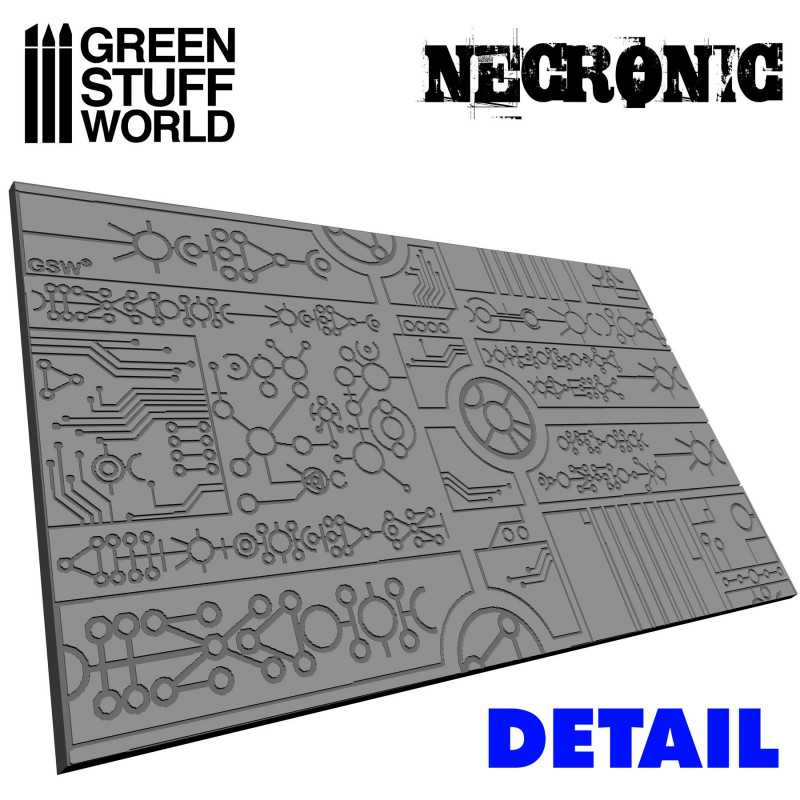Green Stuff World Rolling Pin NECRONIC - Image 3