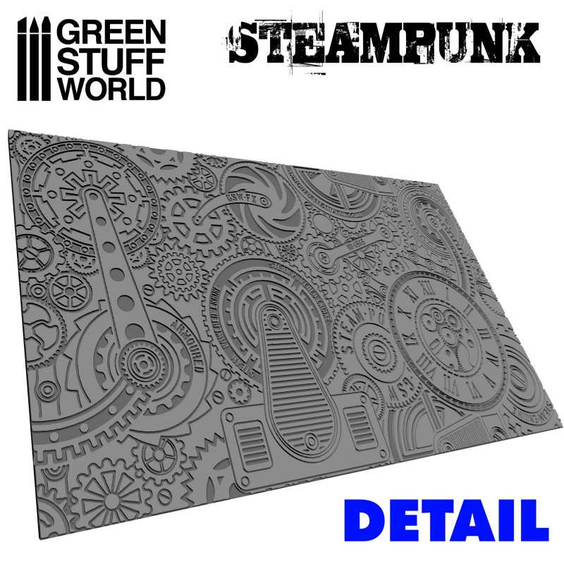 Green Stuff World Rolling Pin STEAMPUNK - Image 2