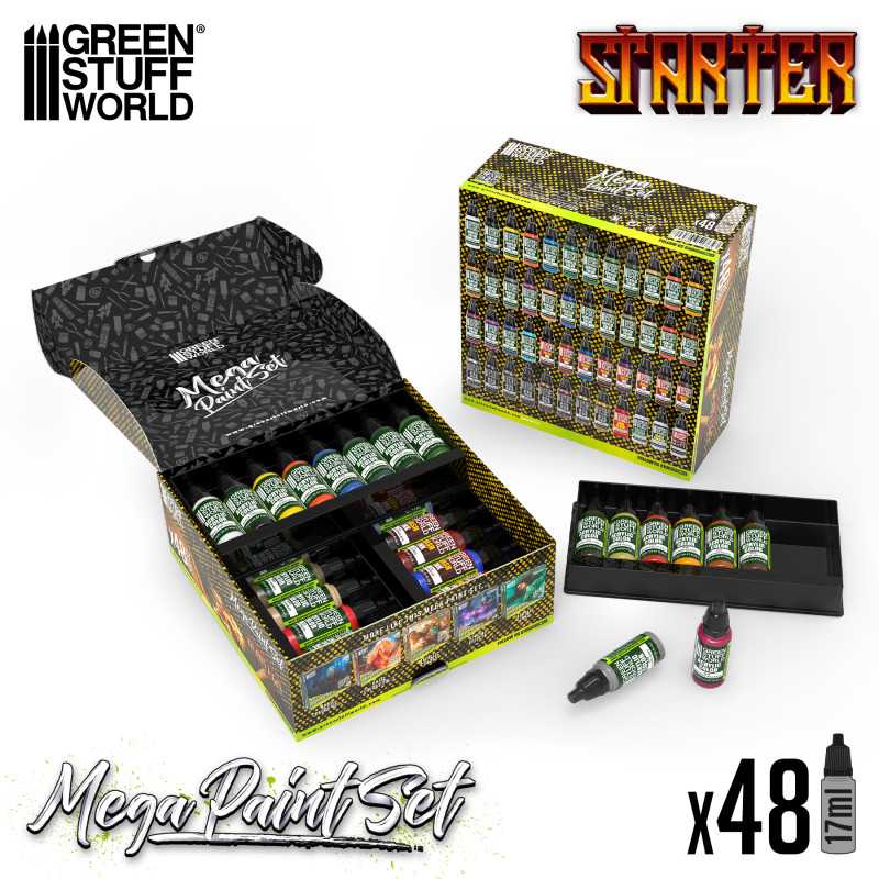 Green Stuff World Starter Mega Paint Set - Image 3