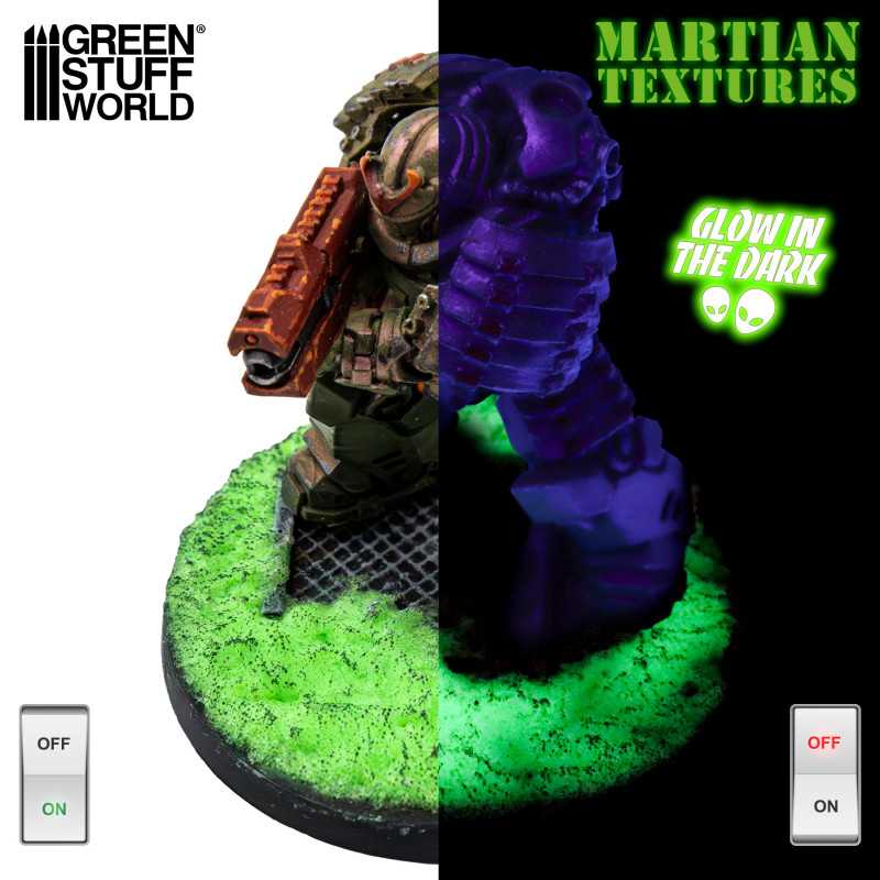 Green Stuff World - Textured Paint - Martian - Fluor Green 30ml - Image 2