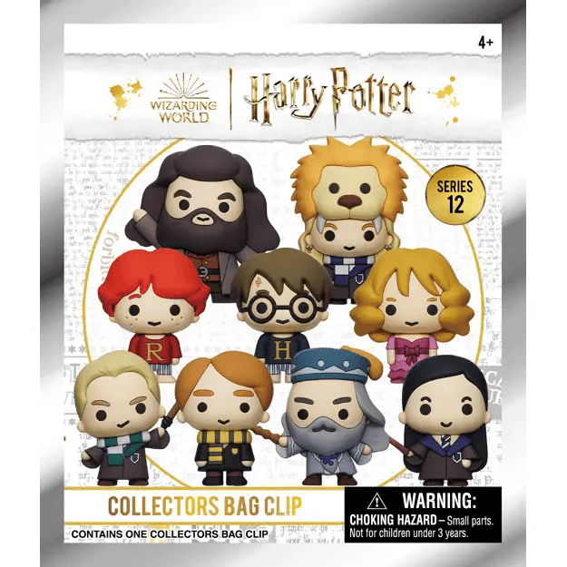 Harry Potter Series 12 Bag Clips