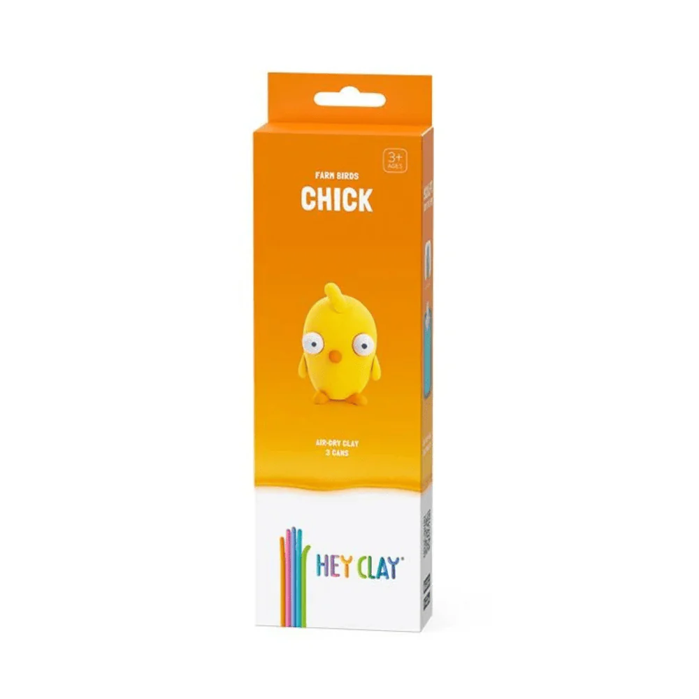 Hey Clay Claymates Animals - Chick (3 Cans)