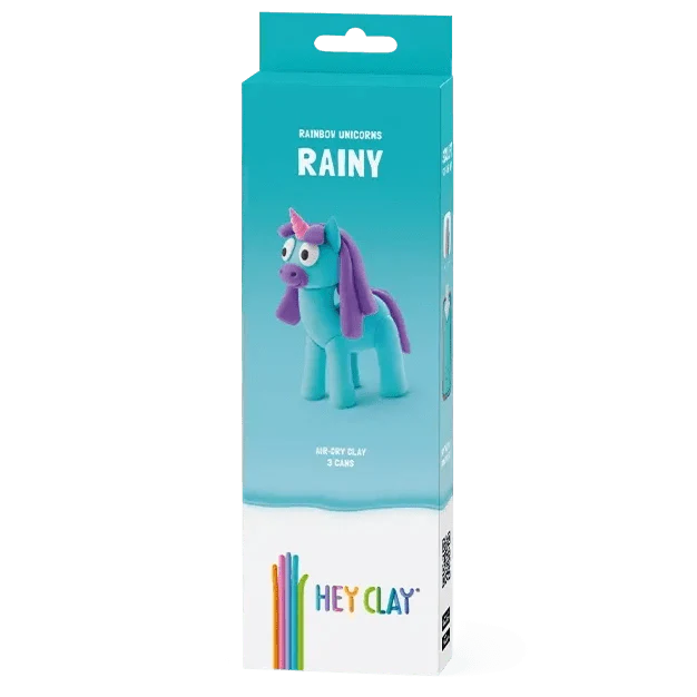 HEY CLAY Unicorn Claymates Rainy (3 Cans)