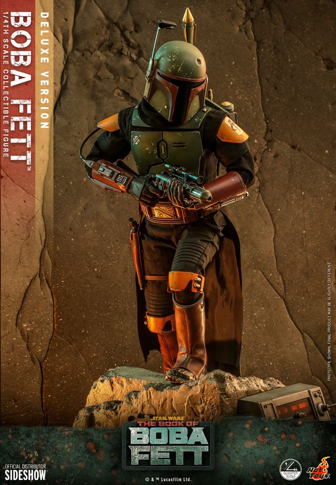 Hot Toys - Star Wars: The Book of Boba Fett Action Figure 1/4 Boba Fett (Deluxe Version) 45cm - Image 10