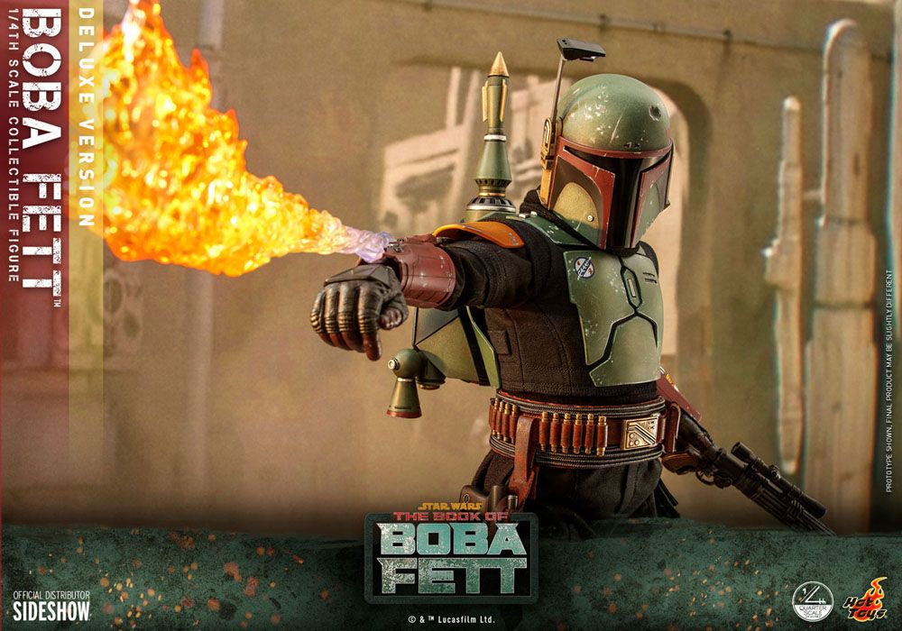 Hot Toys - Star Wars: The Book of Boba Fett Action Figure 1/4 Boba Fett (Deluxe Version) 45cm - Image 15