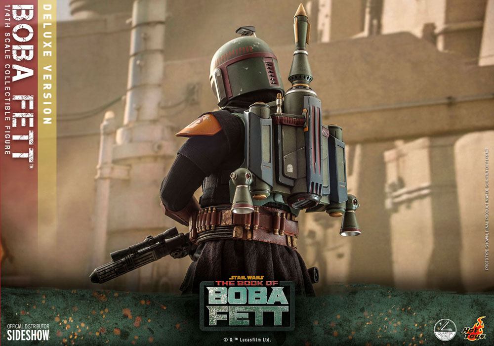 Hot Toys - Star Wars: The Book of Boba Fett Action Figure 1/4 Boba Fett (Deluxe Version) 45cm - Image 16