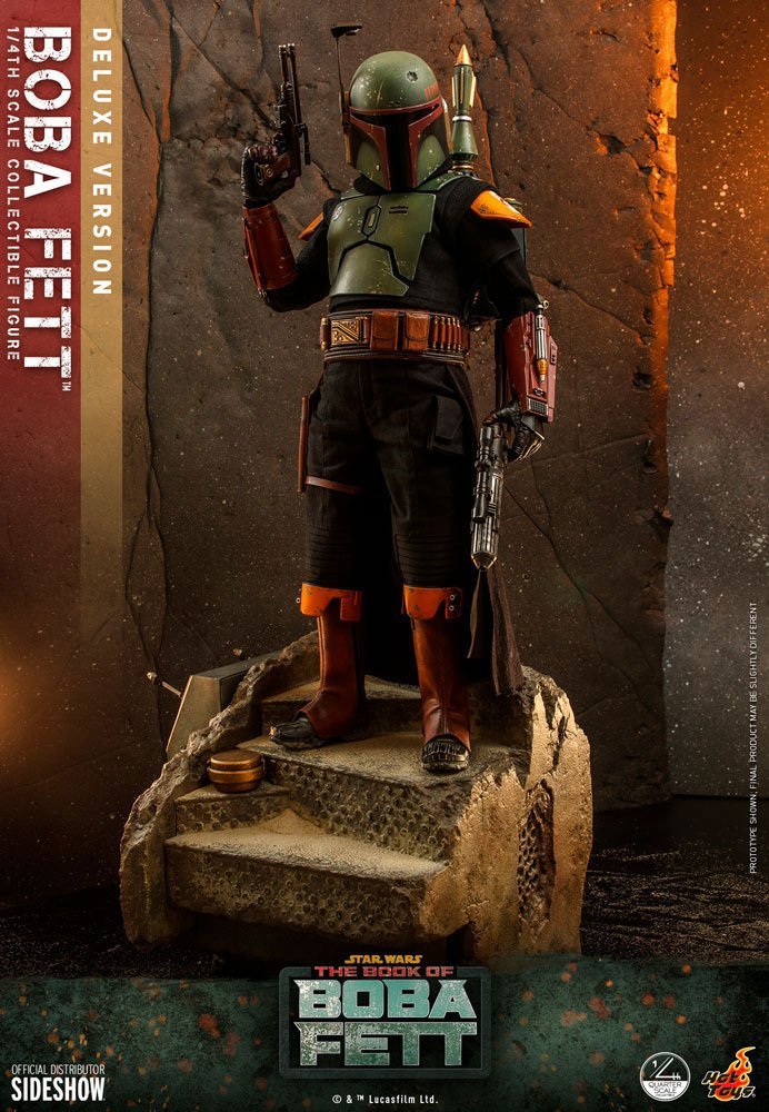 Hot Toys - Star Wars: The Book of Boba Fett Action Figure 1/4 Boba Fett (Deluxe Version) 45cm - Image 3