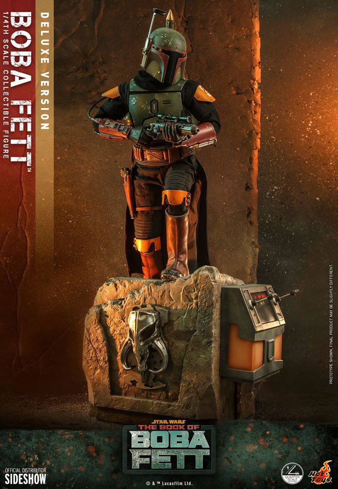Hot Toys - Star Wars: The Book of Boba Fett Action Figure 1/4 Boba Fett (Deluxe Version) 45cm - Image 5
