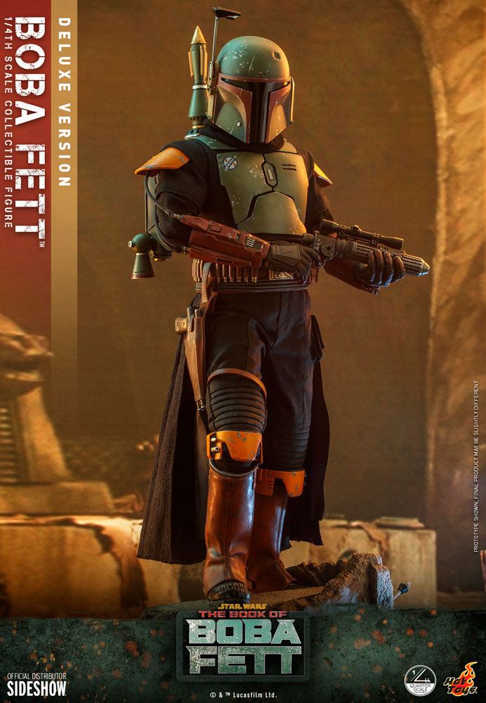 Hot Toys - Star Wars: The Book of Boba Fett Action Figure 1/4 Boba Fett (Deluxe Version) 45cm - Image 6