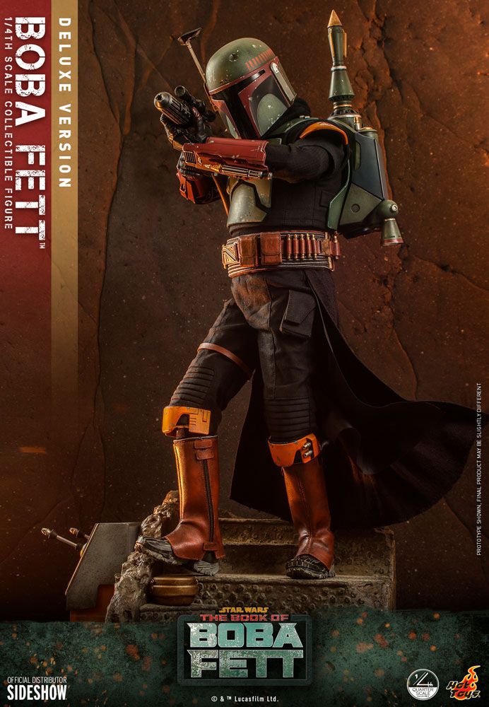 Hot Toys - Star Wars: The Book of Boba Fett Action Figure 1/4 Boba Fett (Deluxe Version) 45cm - Image 8