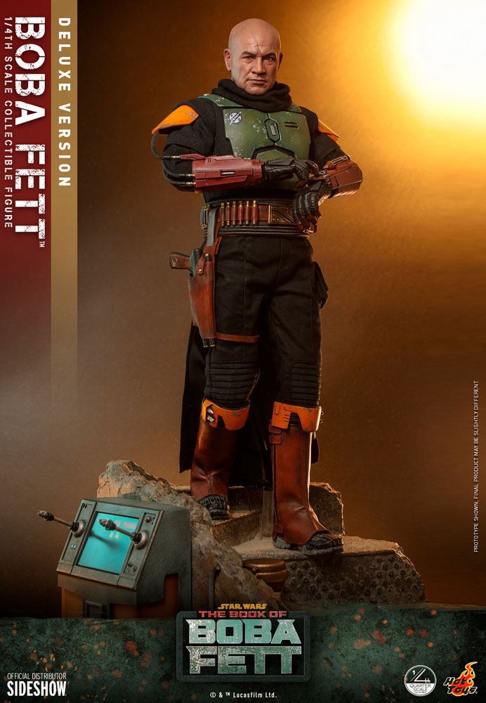 Hot Toys - Star Wars: The Book of Boba Fett Action Figure 1/4 Boba Fett (Deluxe Version) 45cm - Image 9