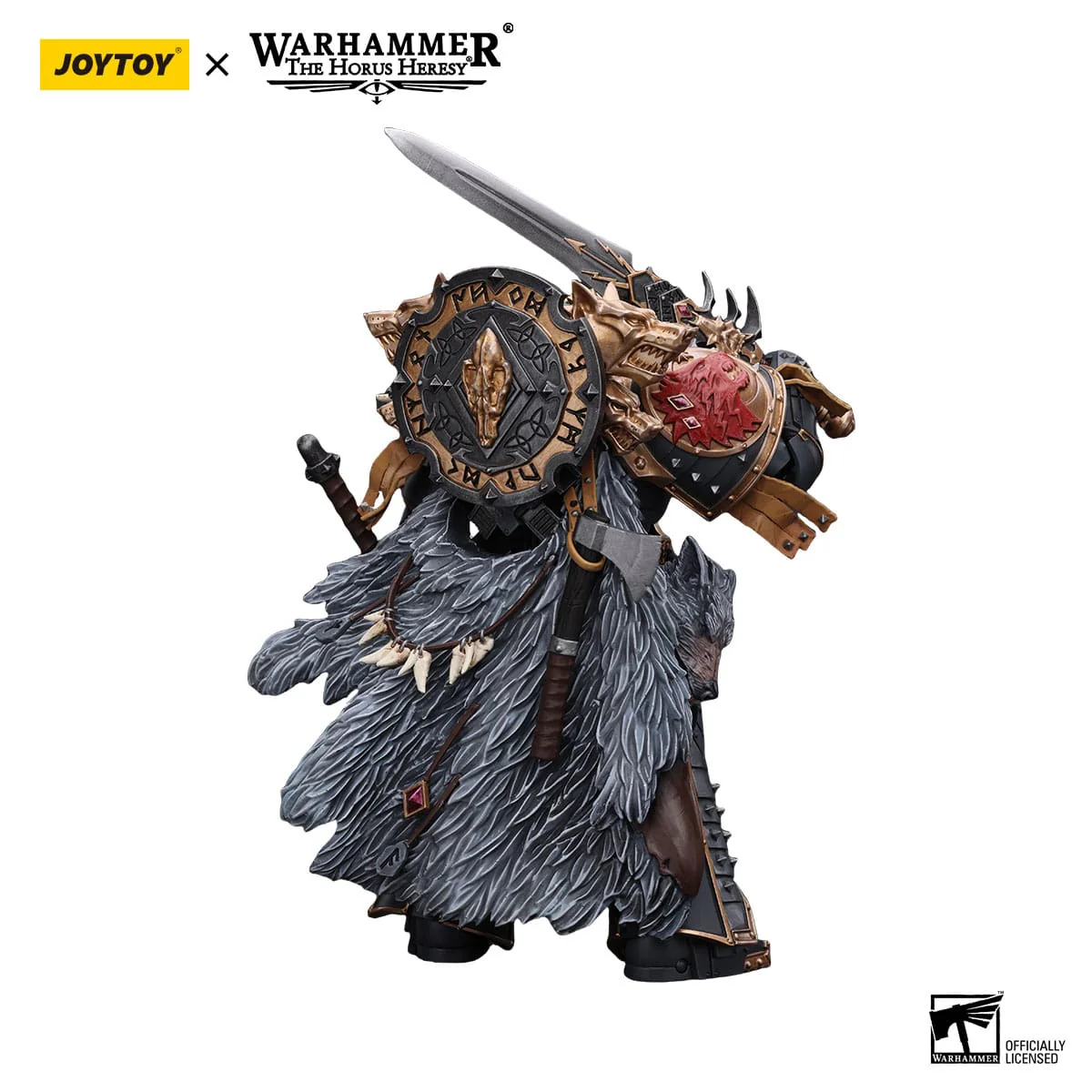 Joy Toy Warhammer 40k: Space Wolves Leman Russ Primarch 12cm - Image 3
