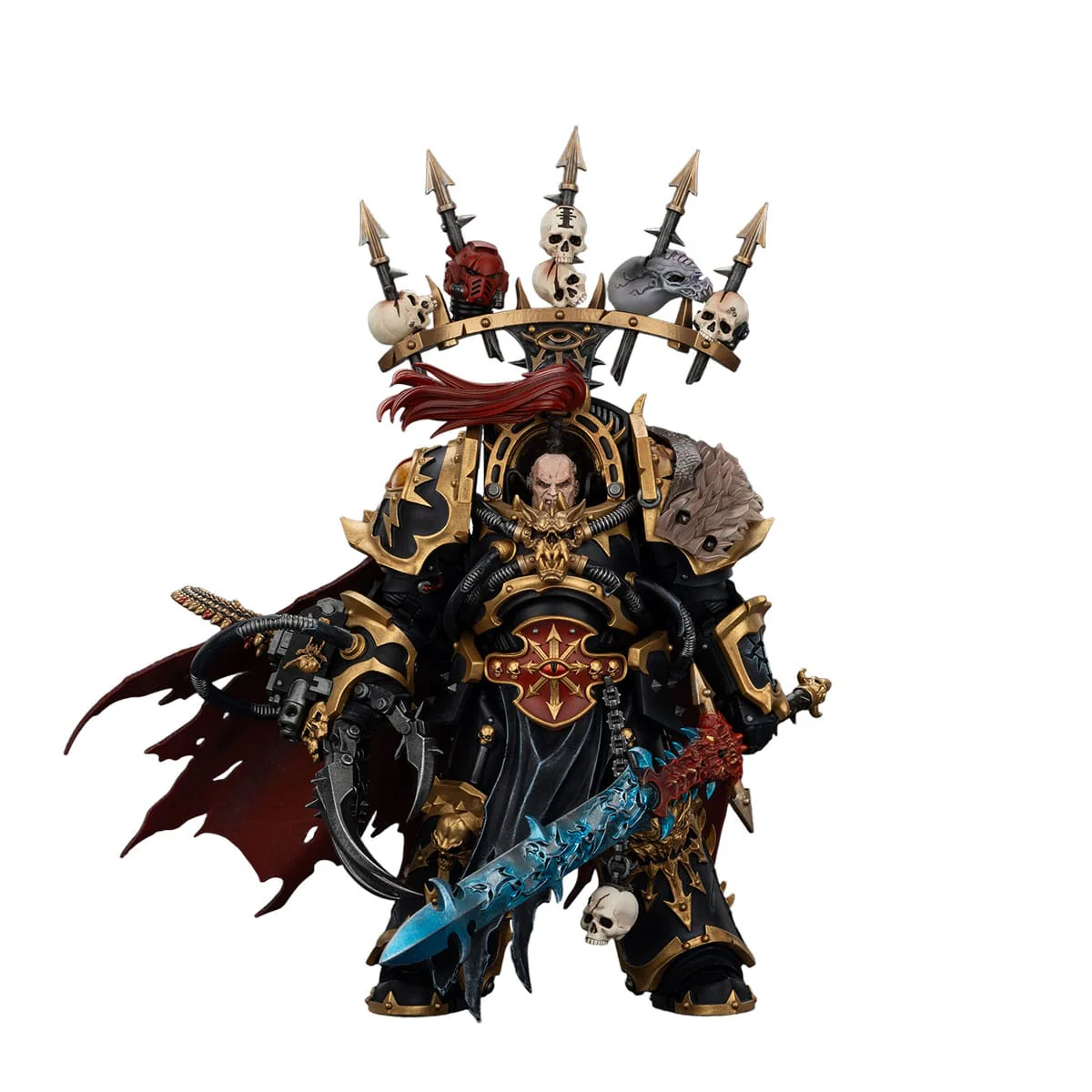 Joy Toy Warhammer 40k: Black Legion Abaddon the Despoiler with Drach'nyen and the Talo 16cm - Image 5