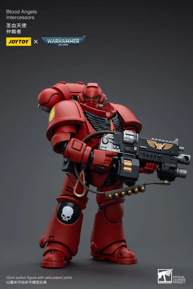 Joy Toy Warhammer 40k: Blood Angels Intercessor 12cm - Image 12