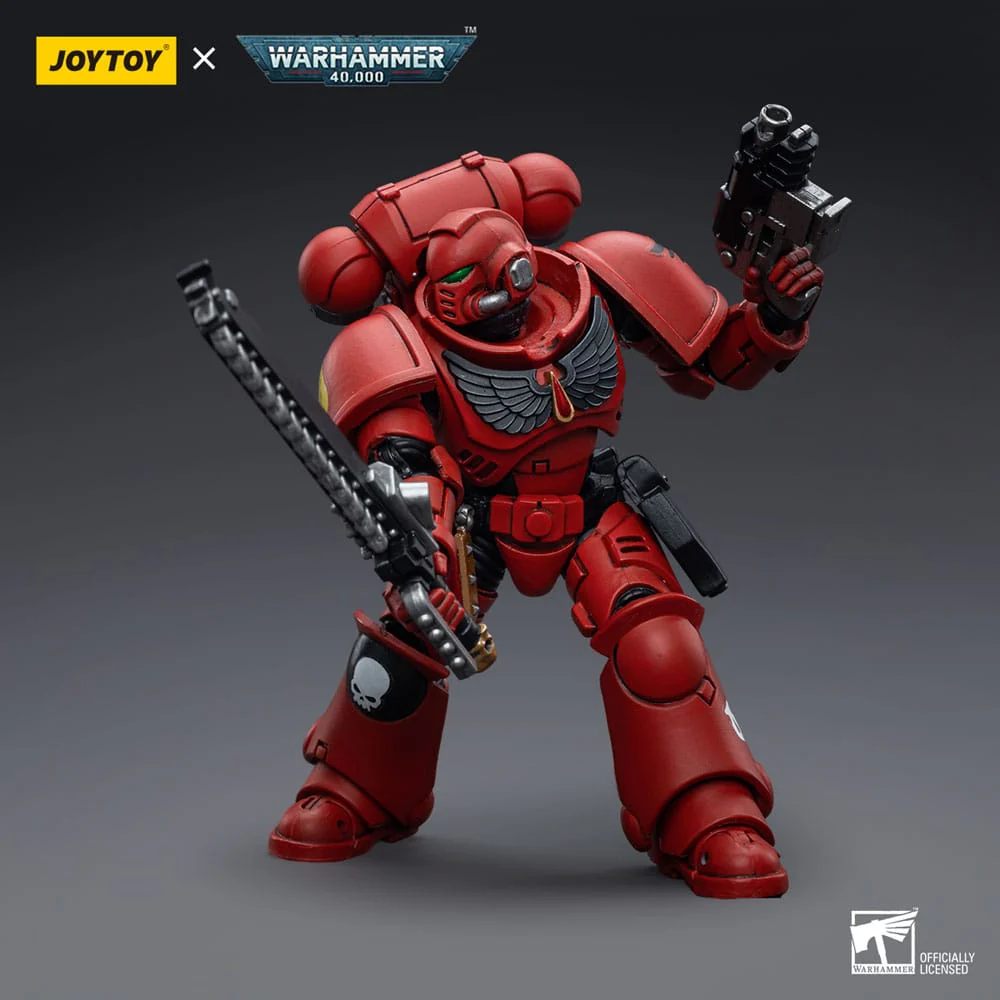 Joy Toy Warhammer 40k: Blood Angels Intercessor 12cm - Image 3