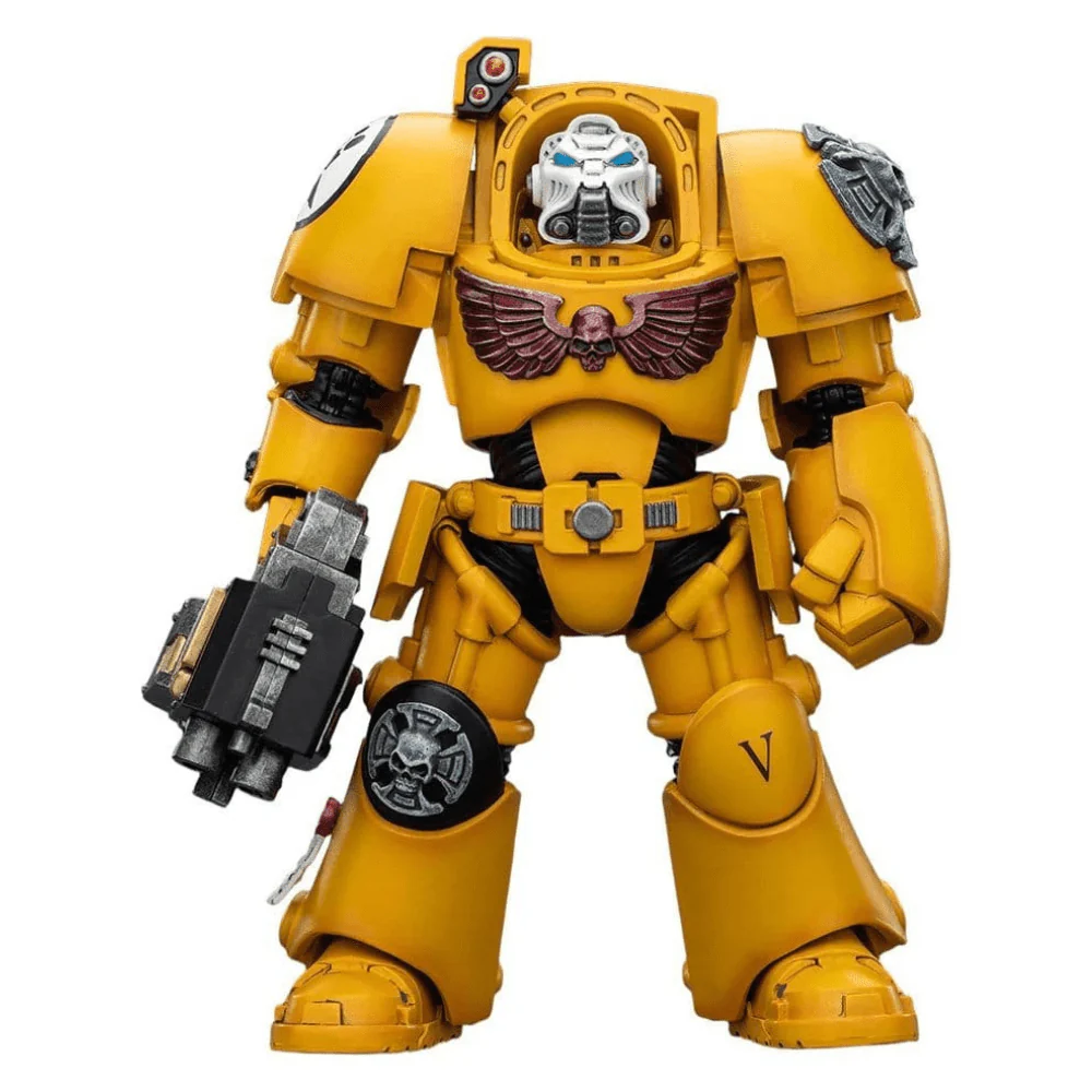 Joy Toy Warhammer 40k: Imperial Fists Terminator 2 with Power Fist and Storm Bolter 14cm