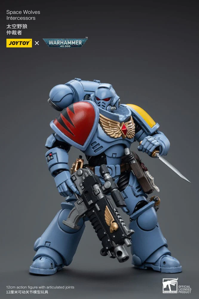 Joy Toy Warhammer 40k: Space Wolves Intercessor 12cm - Image 10