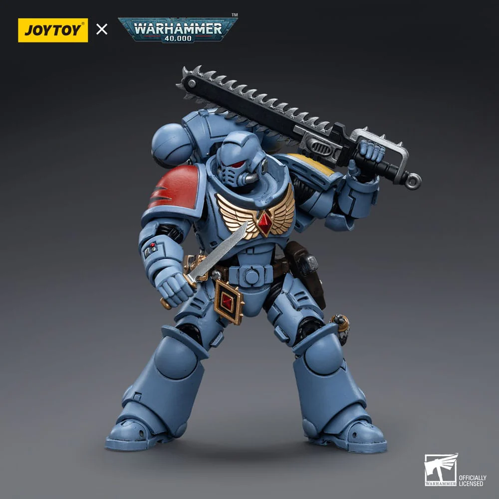 Joy Toy Warhammer 40k: Space Wolves Intercessor 12cm - Image 3