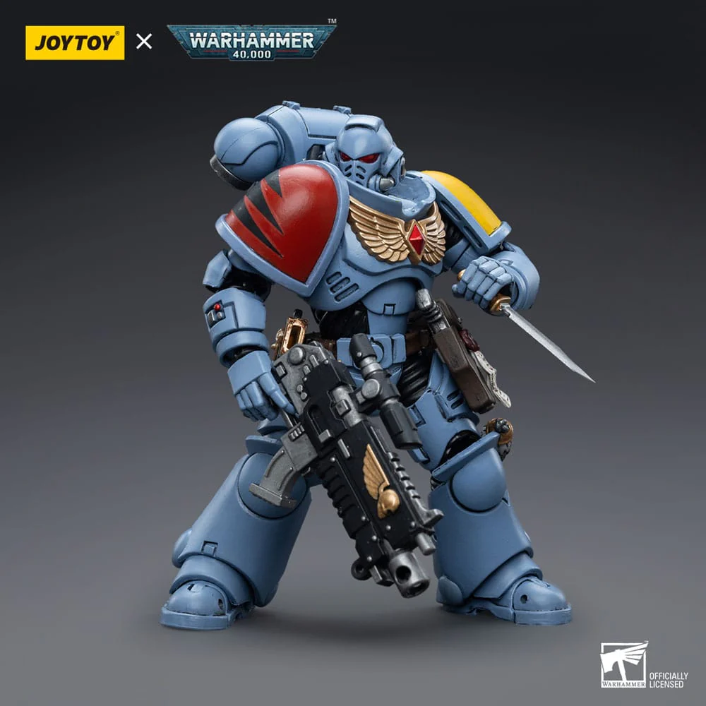 Joy Toy Warhammer 40k: Space Wolves Intercessor 12cm - Image 4