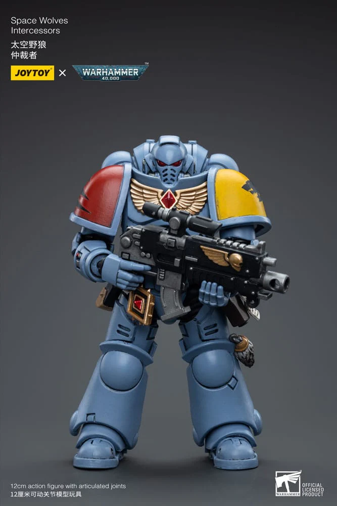 Joy Toy Warhammer 40k: Space Wolves Intercessor 12cm - Image 9
