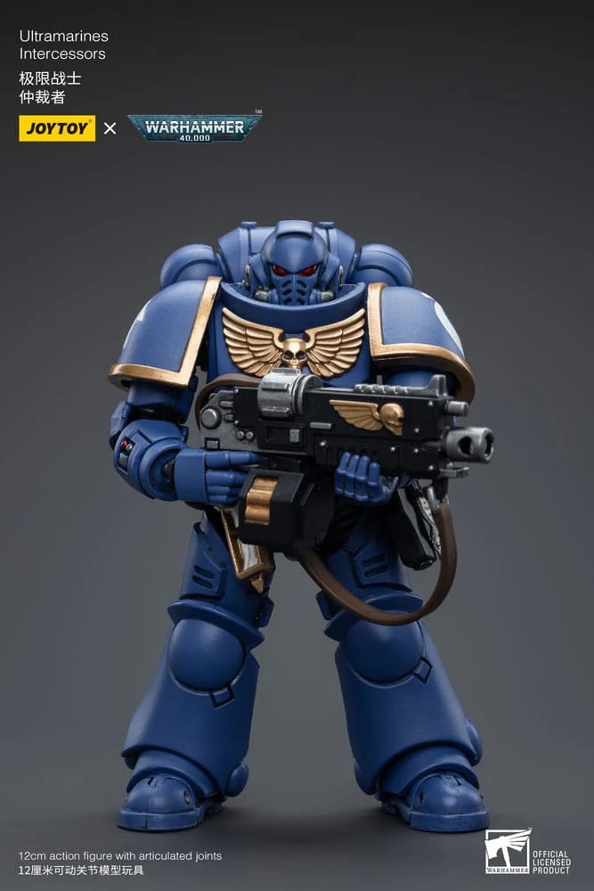 Joy Toy Warhammer 40k: Ultramarines Intercessor 12cm - Image 2