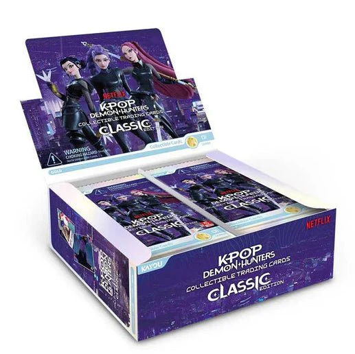 K-Pop Demon Hunters Collectible Trading Cards Classic Edition Box