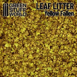 Green Stuff World Leaf Litter - Fallen Yellow - Image 2