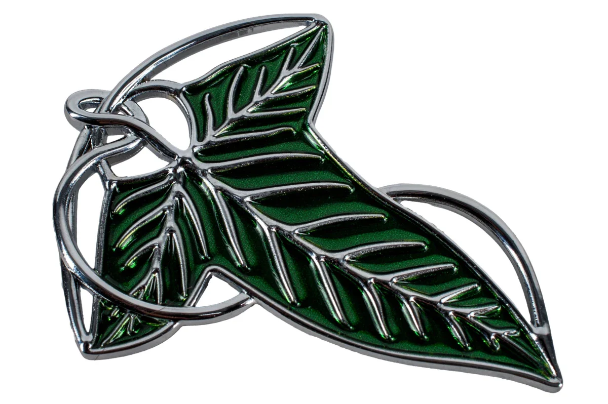 Lord of the Rings: Elven Leaf Pin Brooch Replica - Image 4