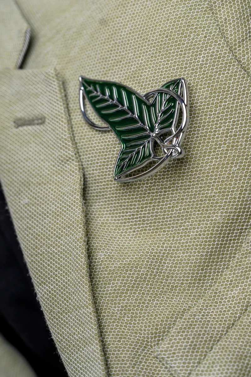 Lord of the Rings: Elven Leaf Pin Brooch Replica - Image 5