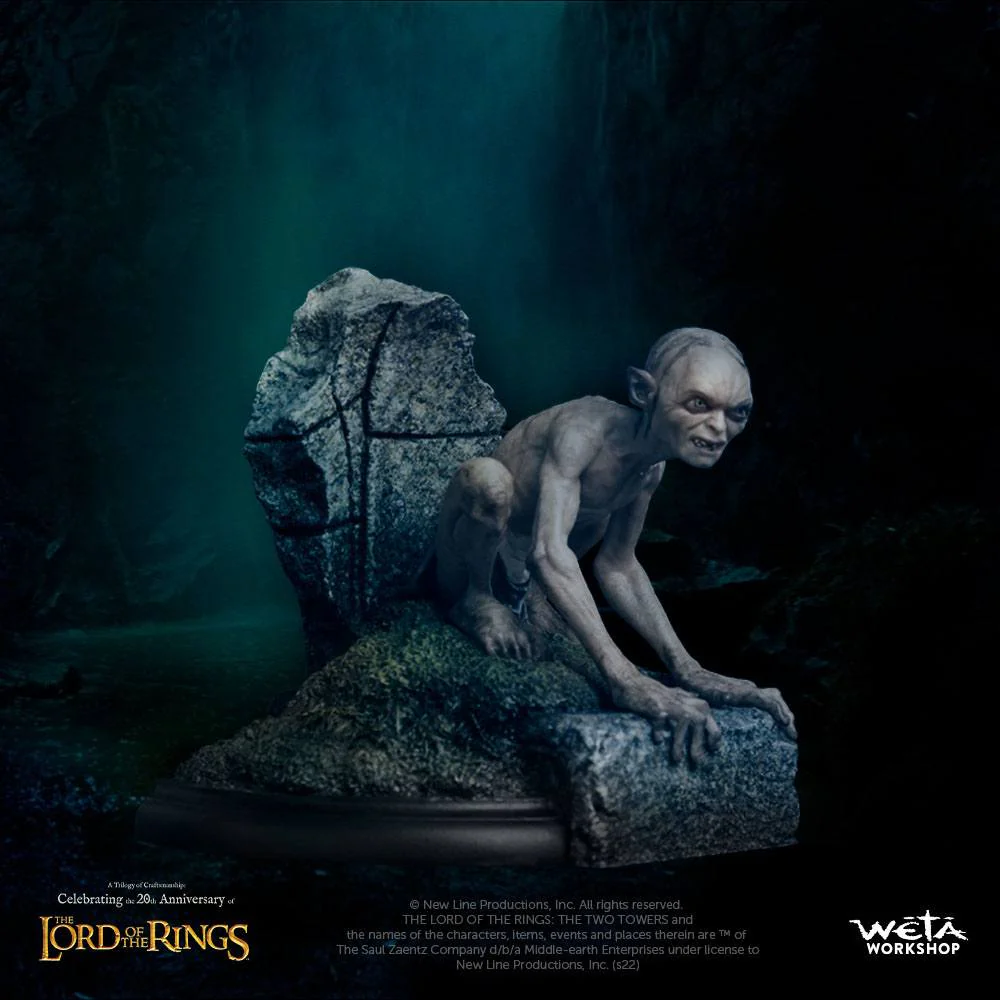 Lord of the Rings Mini Statue Gollum, Guide to Mordor 11cm - Image 3