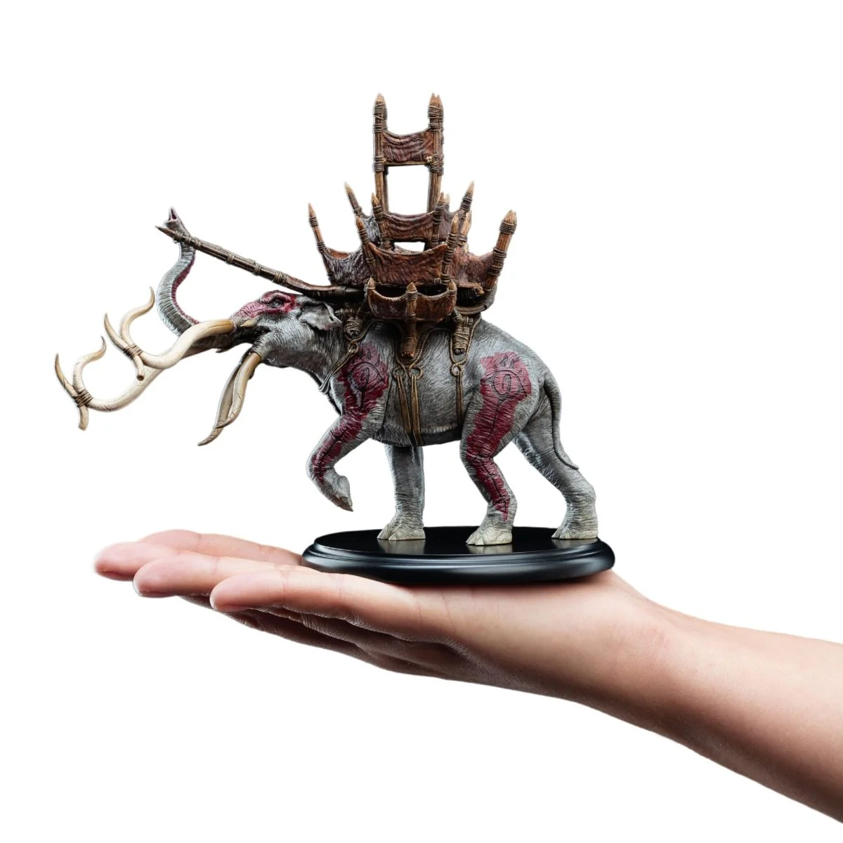Lord of the Rings Mini Statue Mumak in Battle 17cm ETA 28 Days - Image 12