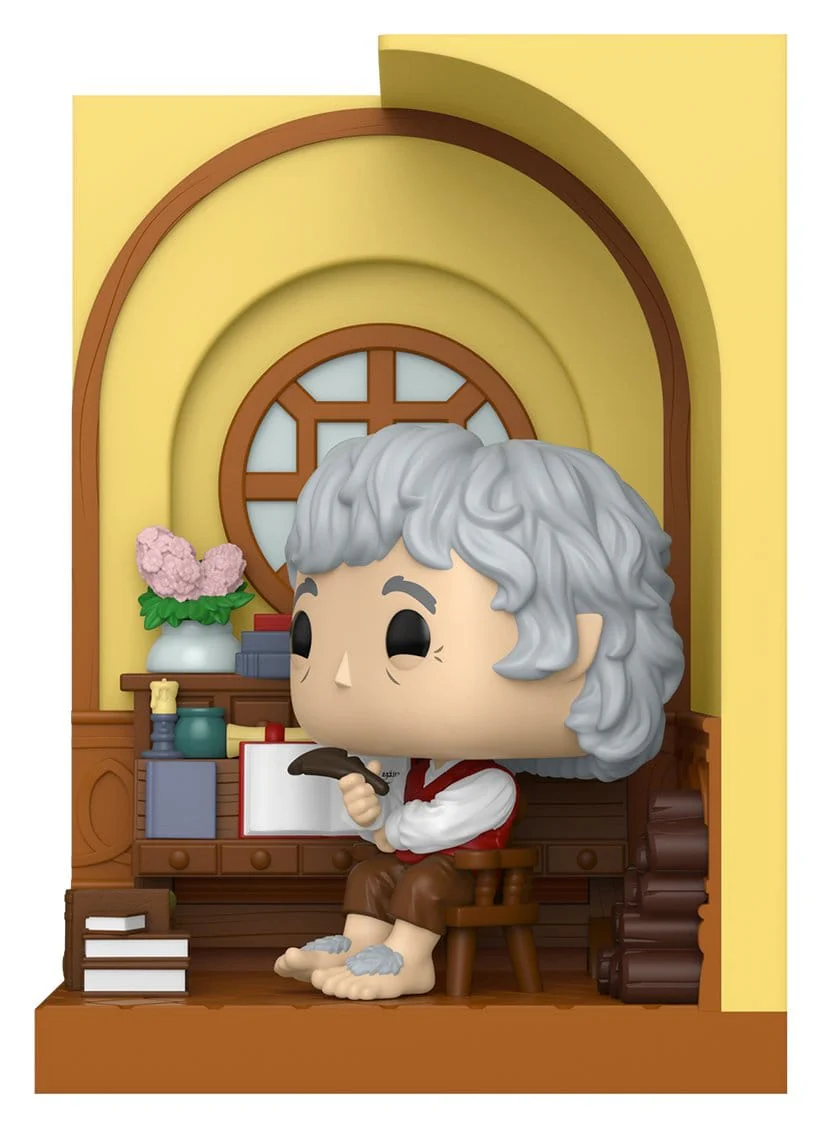 Lord of the Rings Funko POP! Nooks Vinyl Diorama Bilbo Baggins 9cm - Image 2